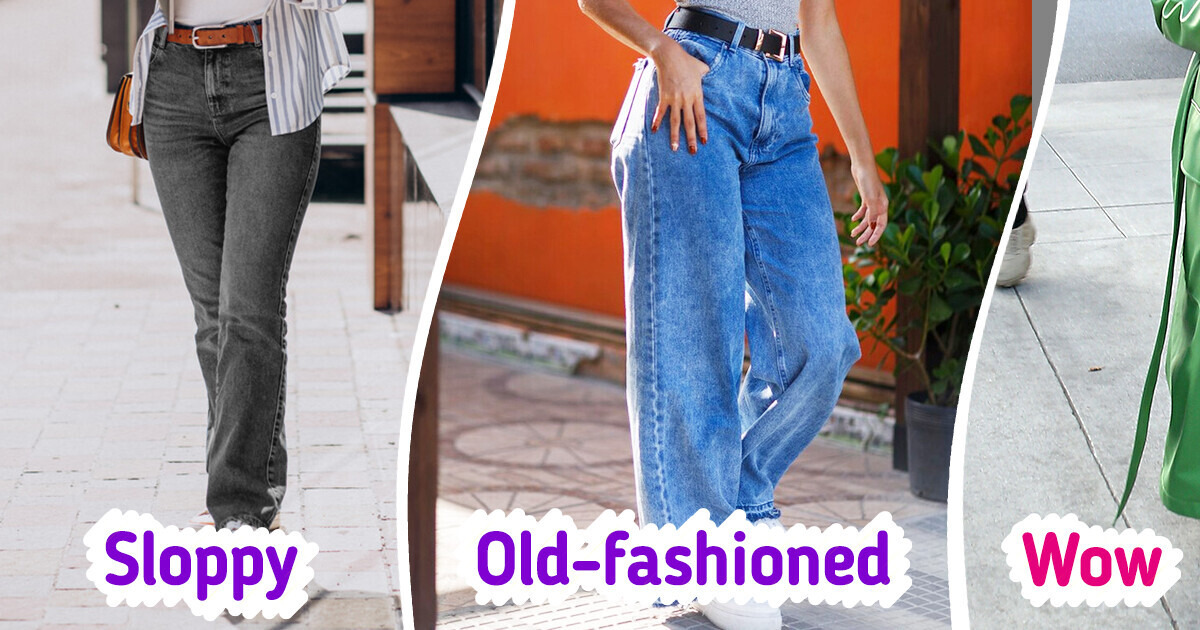 9 Clothing Items That Are Best to Avoid When Wearing Jeans 9 Clothing Items That Are Best to Avoid When Wearing Jeans