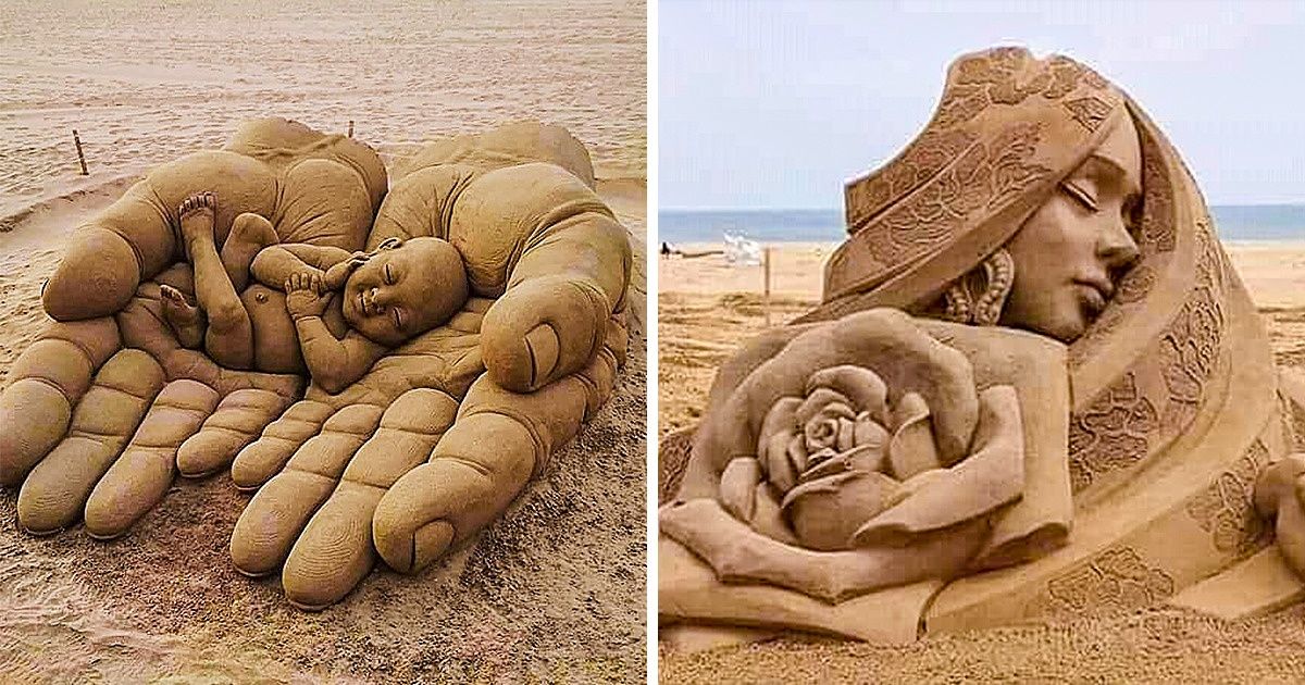 24 Times People Turned Sand Into Works of Art