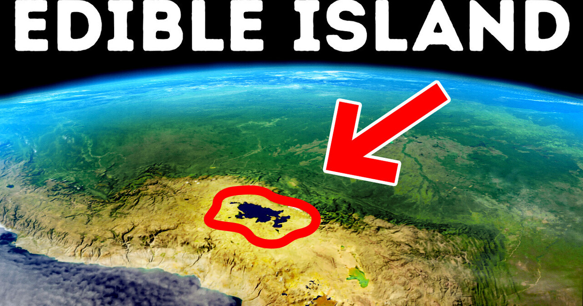 You Can Literally Eat This Island + 4 More Rare Islands