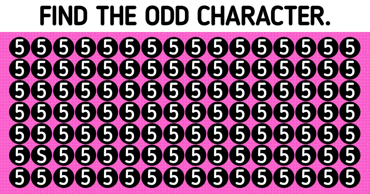 Attention Test: Find Outstanding Objects in Less Than 5 Seconds