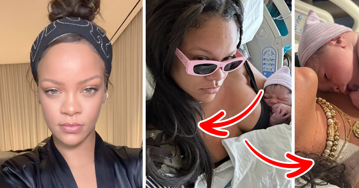 Rihanna Shares Delivery Room Photos With Her 2 Kids, People Praise Her for Raw Honesty