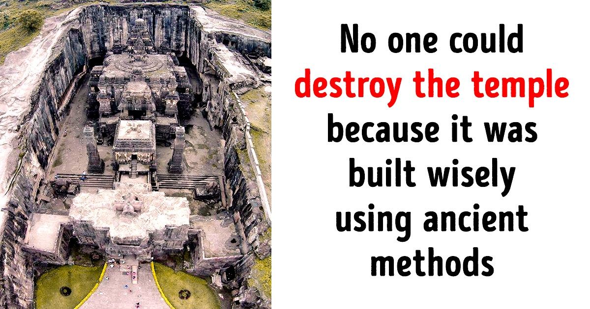 A Mysterious Temple in India Was Carved Out of One Single Rock, and It’s a Sight to Behold A Mysterious Temple in India Was Carved Out of One Single Rock, and It’s a Sight to Behold