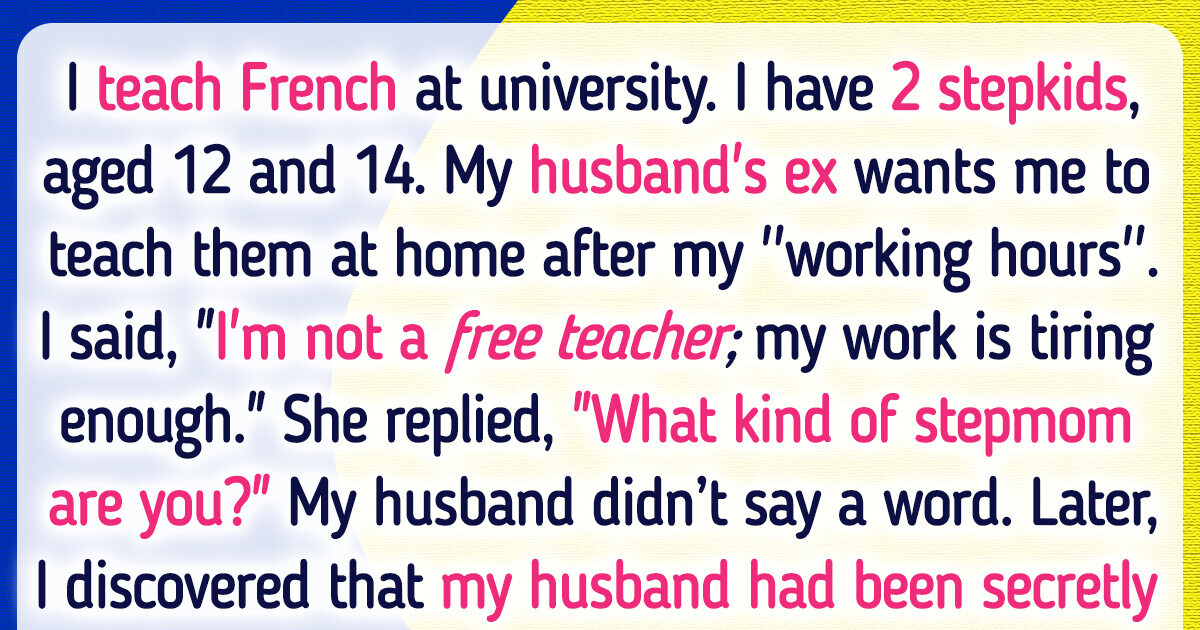 I Refuse to Teach My Stepchildren for Free I Refuse to Teach My Stepchildren for Free