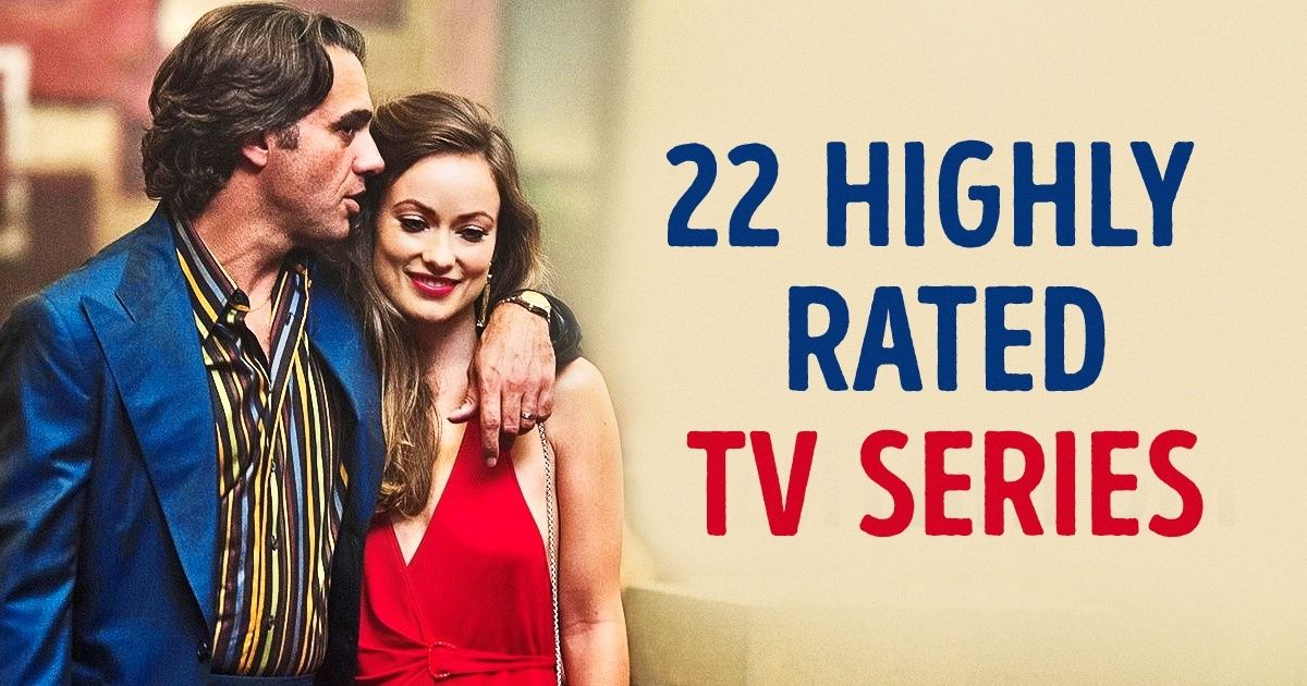22 highly rated TV shows for those who want to have a relaxing weekend