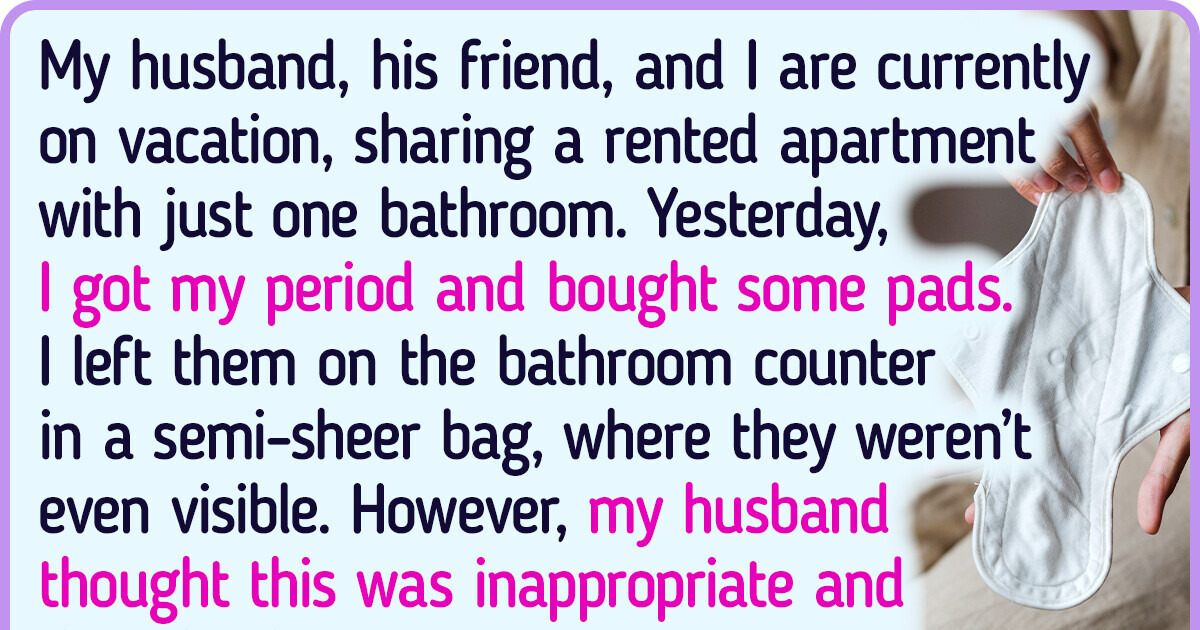 A Woman on Reddit Asks If It’s Normal to Leave Her Menstrual Pads in a Visible Place, and Men Chimed In A Woman on Reddit Asks If It’s Normal to Leave Her Menstrual Pads in a Visible Place, and Men Chimed In