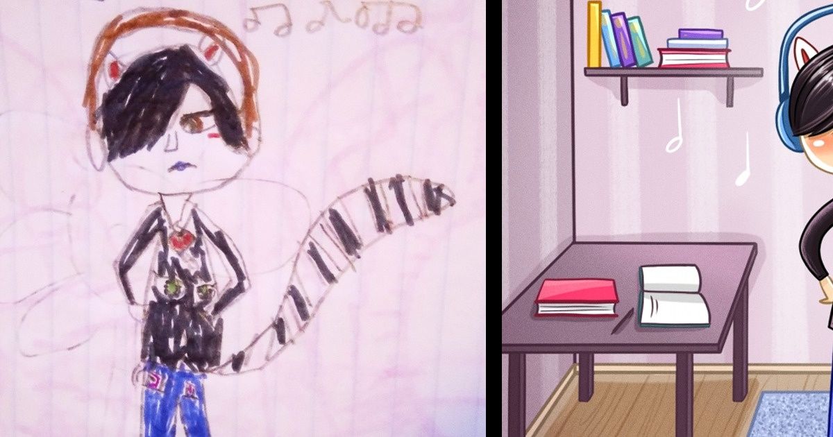 20+ Readers Shared Their Kids’ Drawings, and Our Illustrators Added Just a Touch of Magic 20+ Readers Shared Their Kids’ Drawings, and Our Illustrators Added Just a Touch of Magic