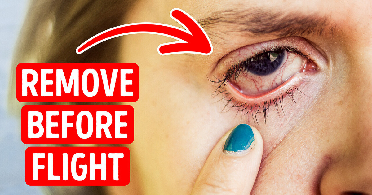 Why You Should Remove Your Lenses Before Boarding a Plane Why You Should Remove Your Lenses Before Boarding a Plane