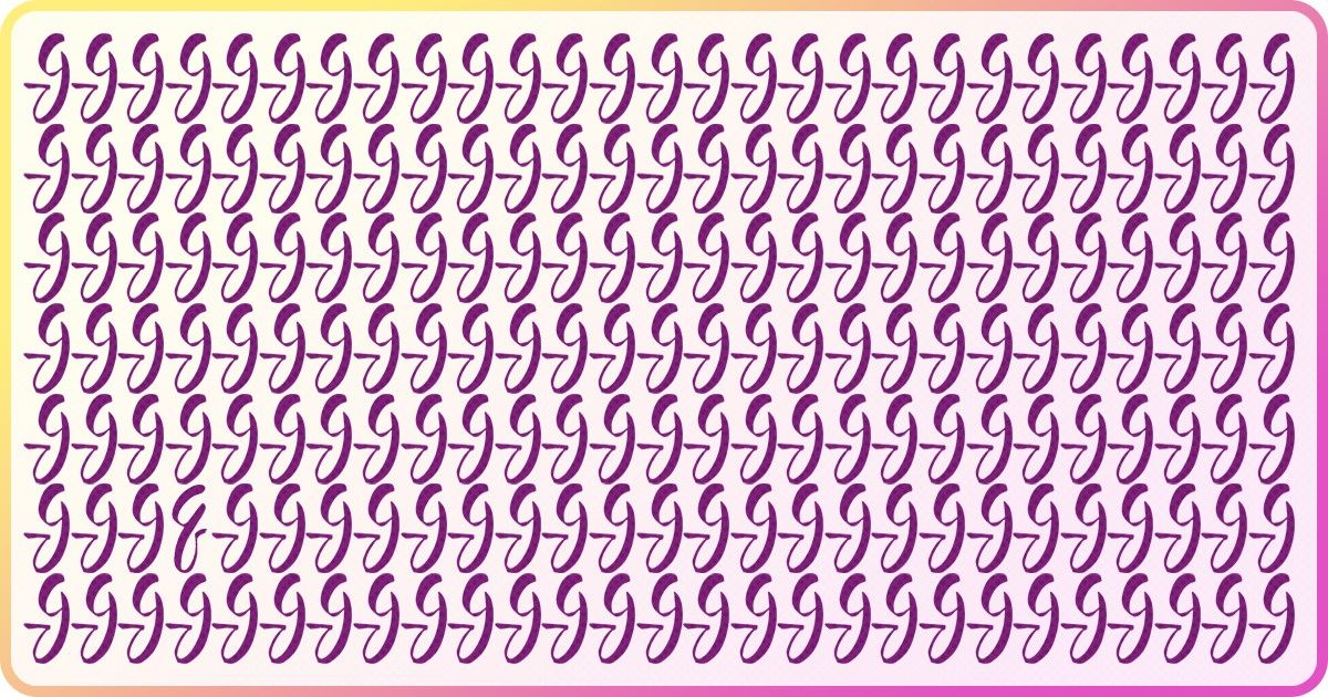 Test: Spot the Different Letter Within the Calligraphy in 5 Seconds