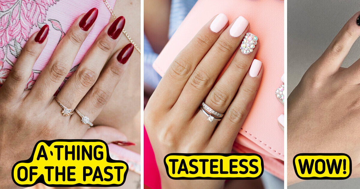 11 Nail Trends That Has Become a Thing of the Past 11 Nail Trends That Has Become a Thing of the Past