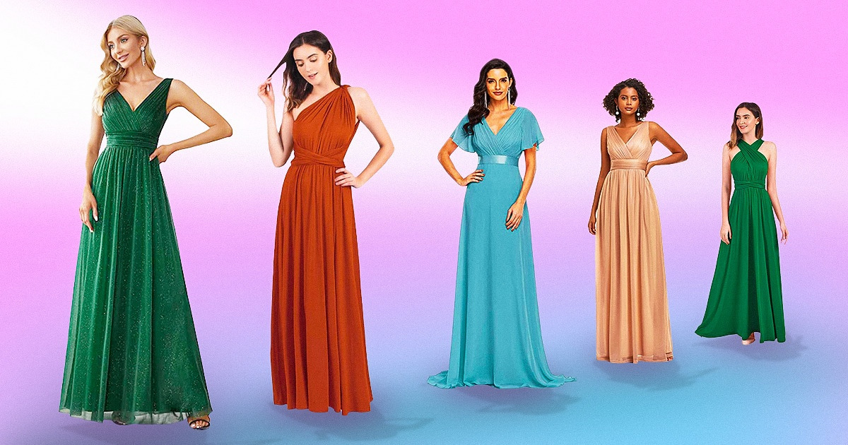 9 Luxurious Bridesmaid Dresses From Amazon With Top Reviews