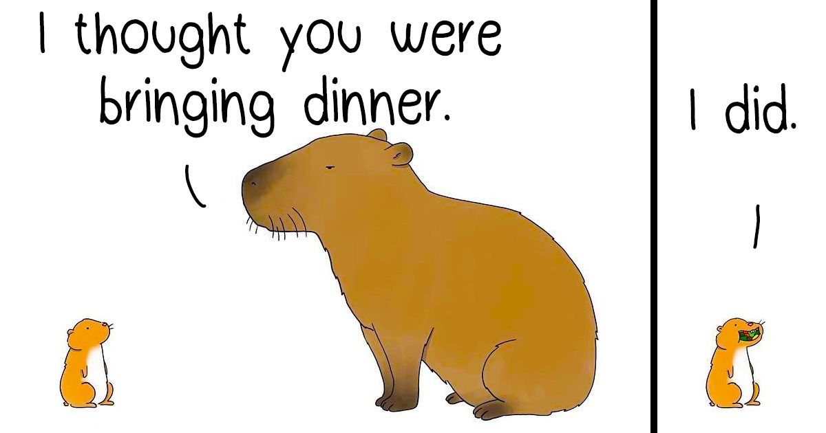 The Simpsons Illustrator Draws Animal Comics That Are So Adorable, All We Can Say Is “Awww”
