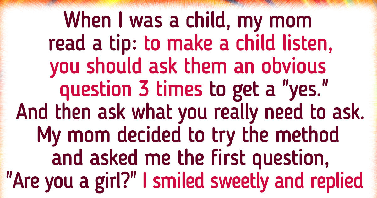 13 Examples of Kid Logic That Can Dumbfound Adults