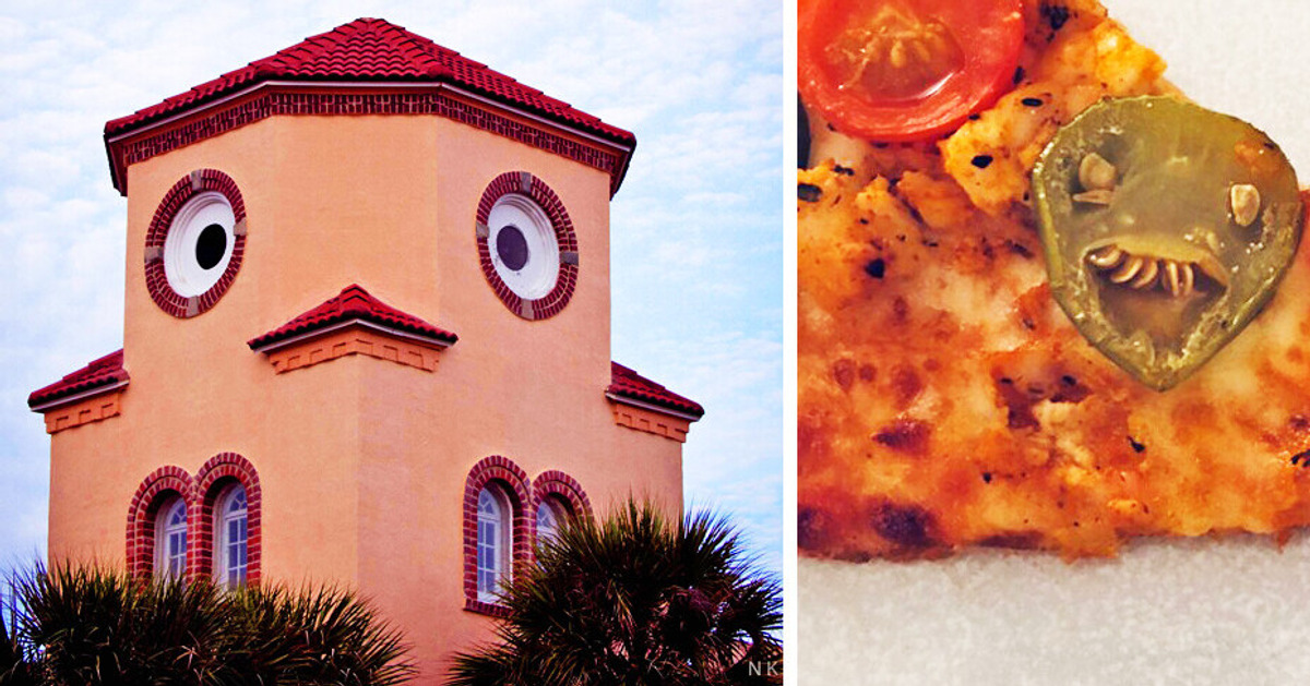 25 Hilarious Times People Saw Faces in Everyday Objects