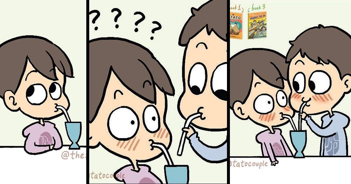 An Illustrator Makes Comics About His Childhood Friend That Became His Girlfriend, and Almost 600K Followers Adore Them An Illustrator Makes Comics About His Childhood Friend That Became His Girlfriend, and Almost 600K Followers Adore Them