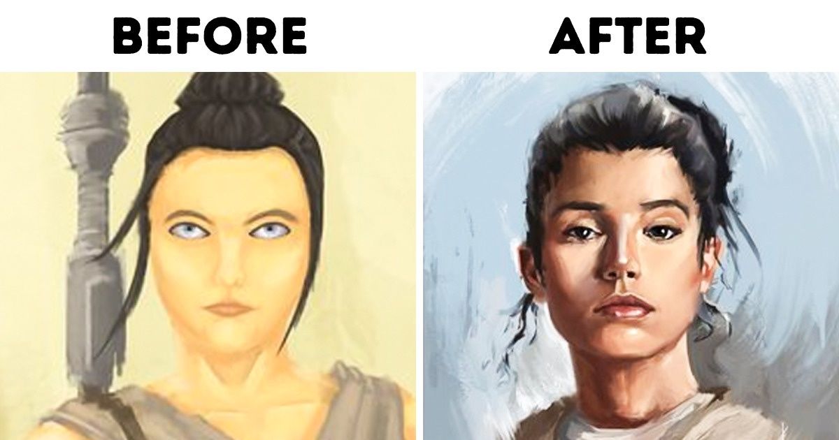 20 Artists Have Recreated Their Old Artwork, and the Progress Is Incredible 20 Artists Have Recreated Their Old Artwork, and the Progress Is Incredible
