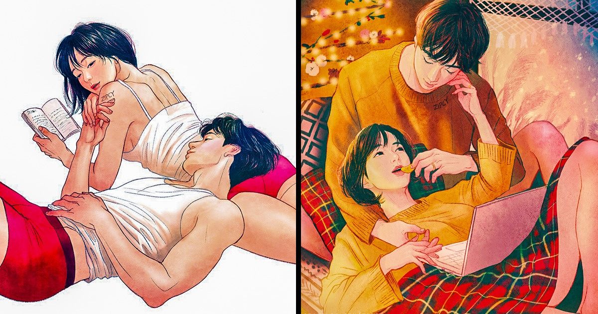 28 Incredibly Gentle Illustrations That Show What Love Is