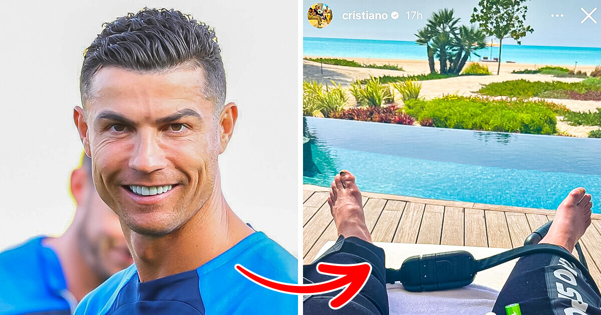 Cristiano Ronaldo Shared a Photo of Himself, and People Noticed a Worrying Detail