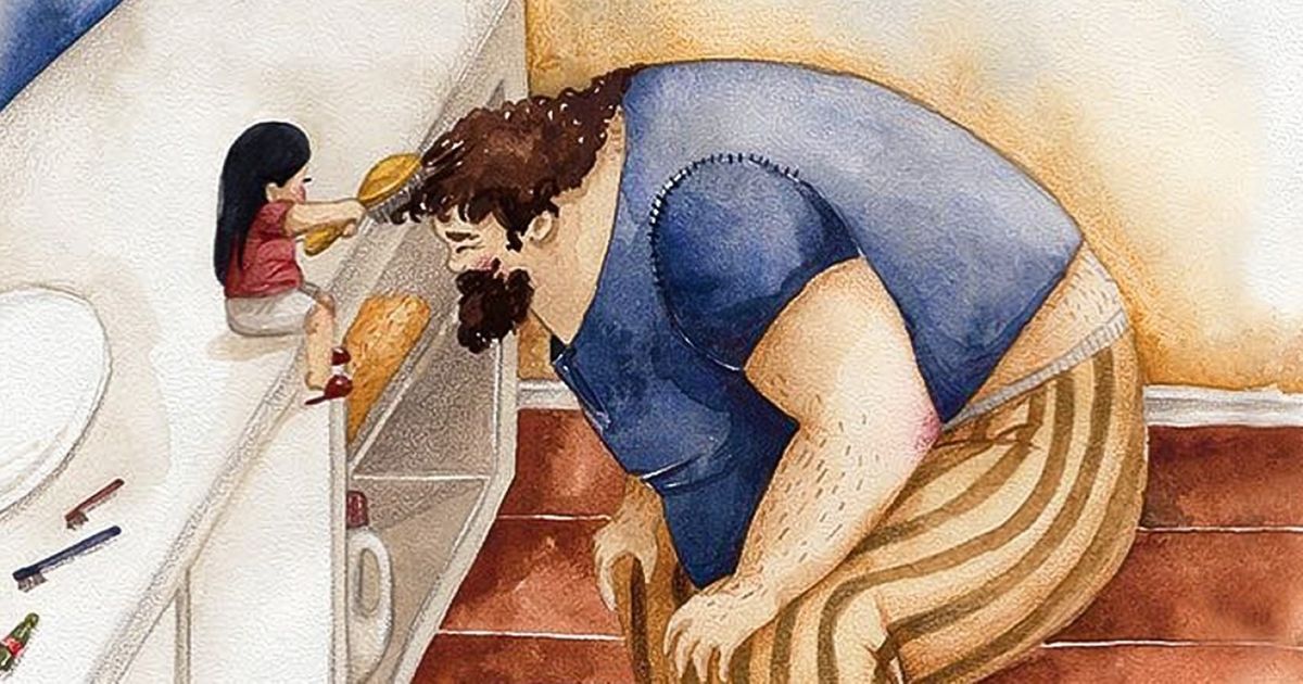 16 Illustrations Showing How Adorable Men Can Be When They Have a Daughter