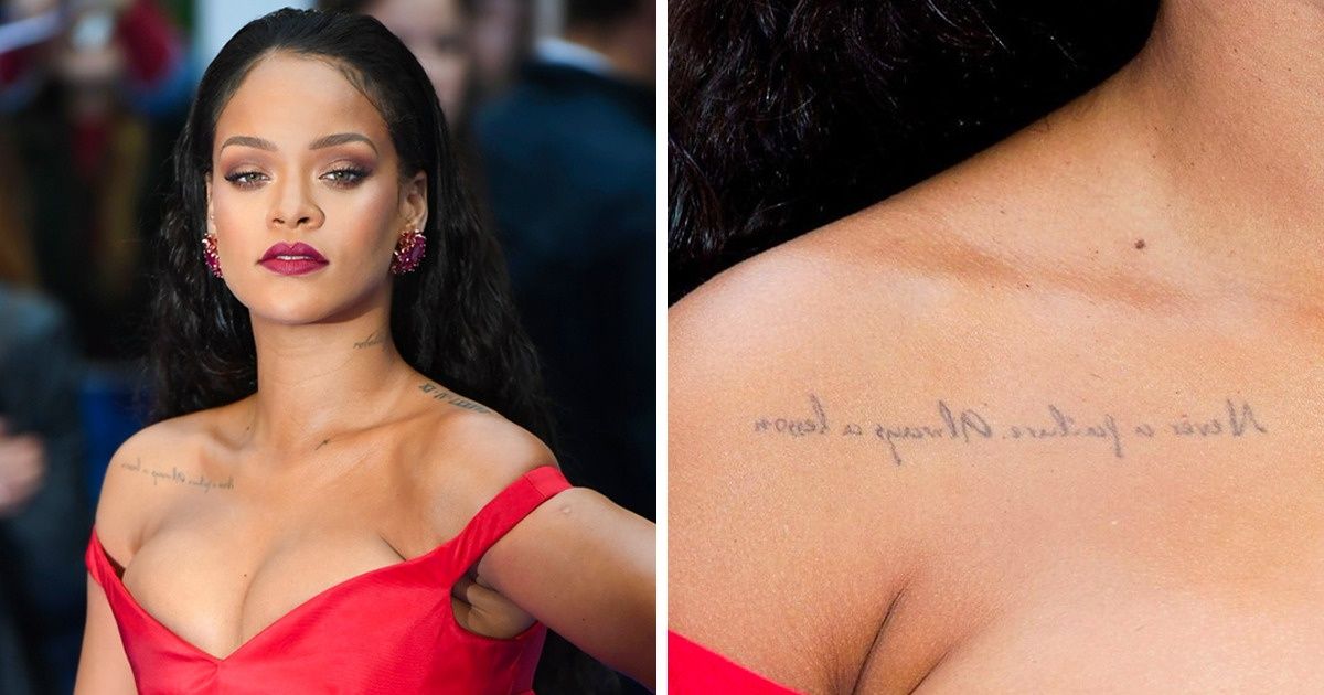 15 Hidden Messages Behind Celebrities Tattoos That Filled Us With  Adoration  Bright Side