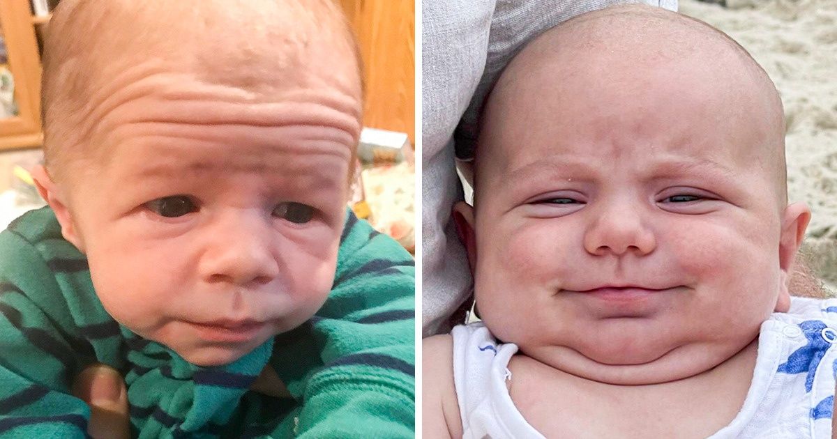 20 Babies Who Were Born Not Long Ago but Already Look Old and Wise ...