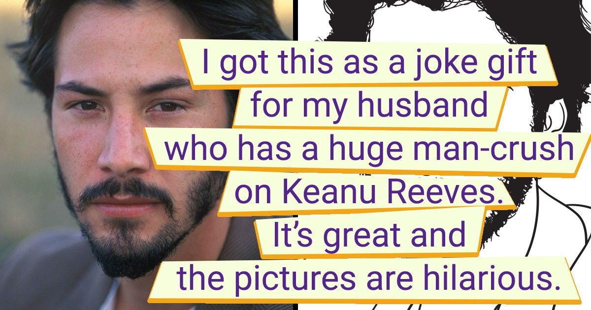 You Can Now Buy a Keanu Reeves Coloring Book to Appease Your Keanu-Crush