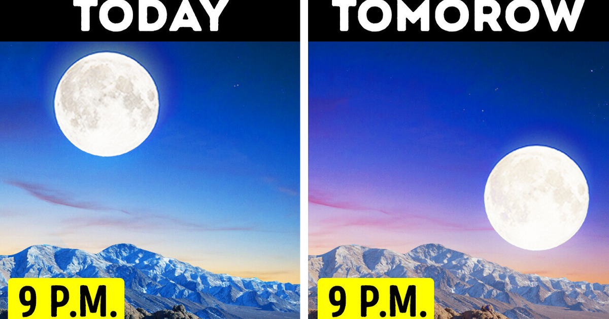 Moon Is Moving Every Night And 10 New Space Facts