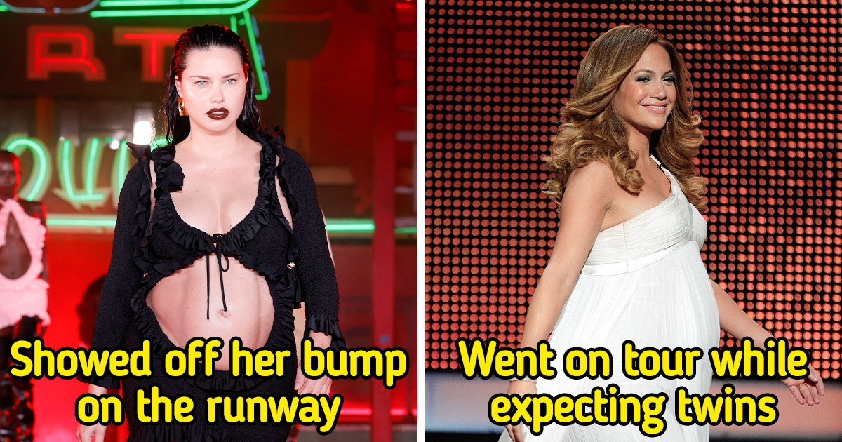 10 Celebrity Moms Who Worked While Pregnant 10 Celebrity Moms Who Worked While Pregnant