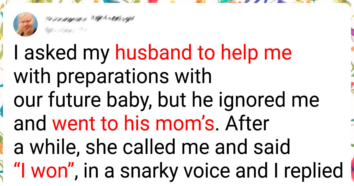 A Husband Refused to Help His Pregnant Wife and Said “My Mom Comes Before You” A Husband Refused to Help His Pregnant Wife and Said “My Mom Comes Before You”