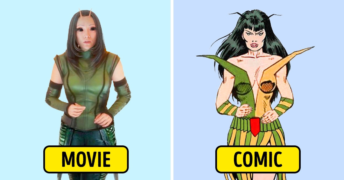 What 18 Marvel Movie Characters Look Like in Their Original Comics