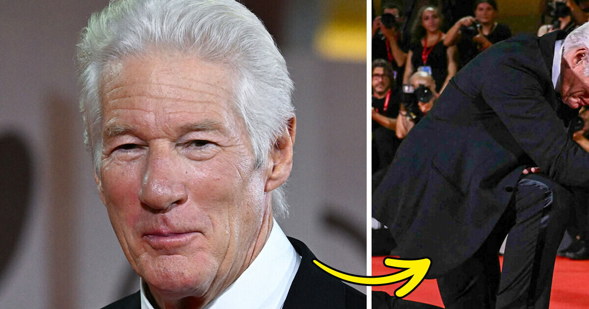 75-Year-Old Richard Gere Makes a Shocking Gesture for His Wife, 41, on Red Carpet 75-Year-Old Richard Gere Makes a Shocking Gesture for His Wife, 41, on Red Carpet