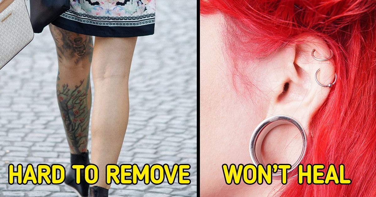 10 Changes in Appearance That Many People Now Regret 10 Changes in Appearance That Many People Now Regret