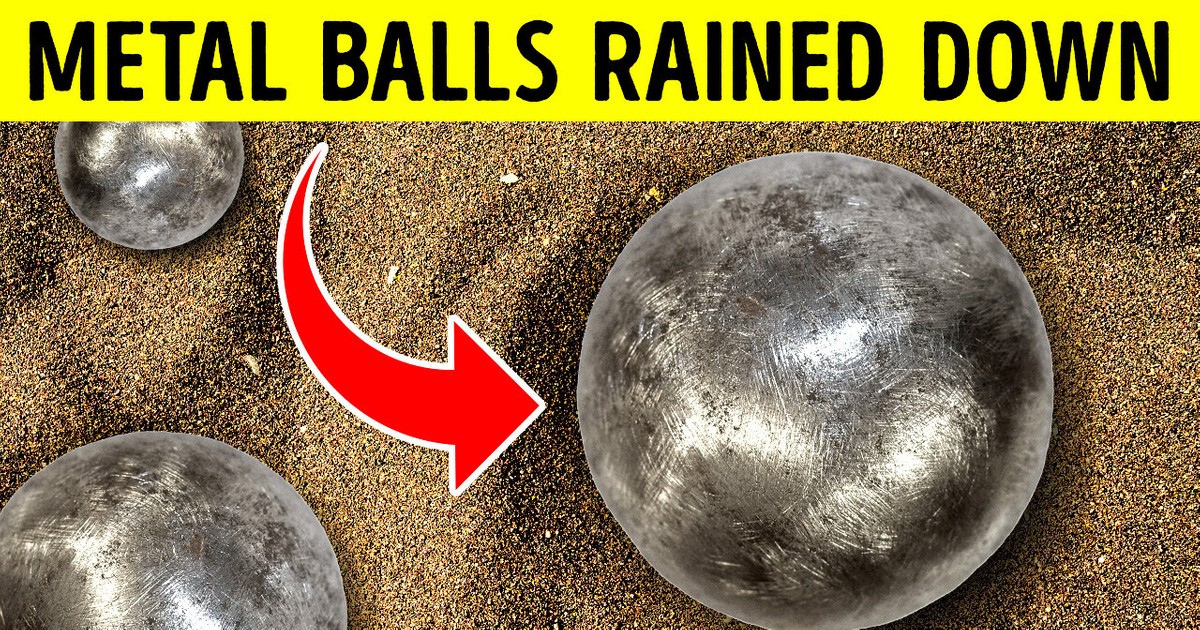 Metal Balls Fell From Space in India, What Are They? Metal Balls Fell From Space in India, What Are They?