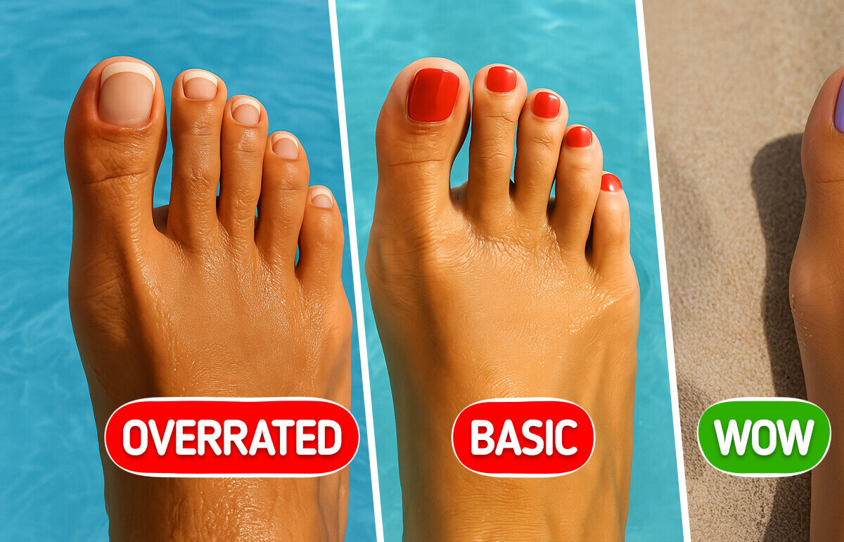 5 Perfect Summer Pedicure Ideas That Pop on Tanned Skin 5 Perfect Summer Pedicure Ideas That Pop on Tanned Skin