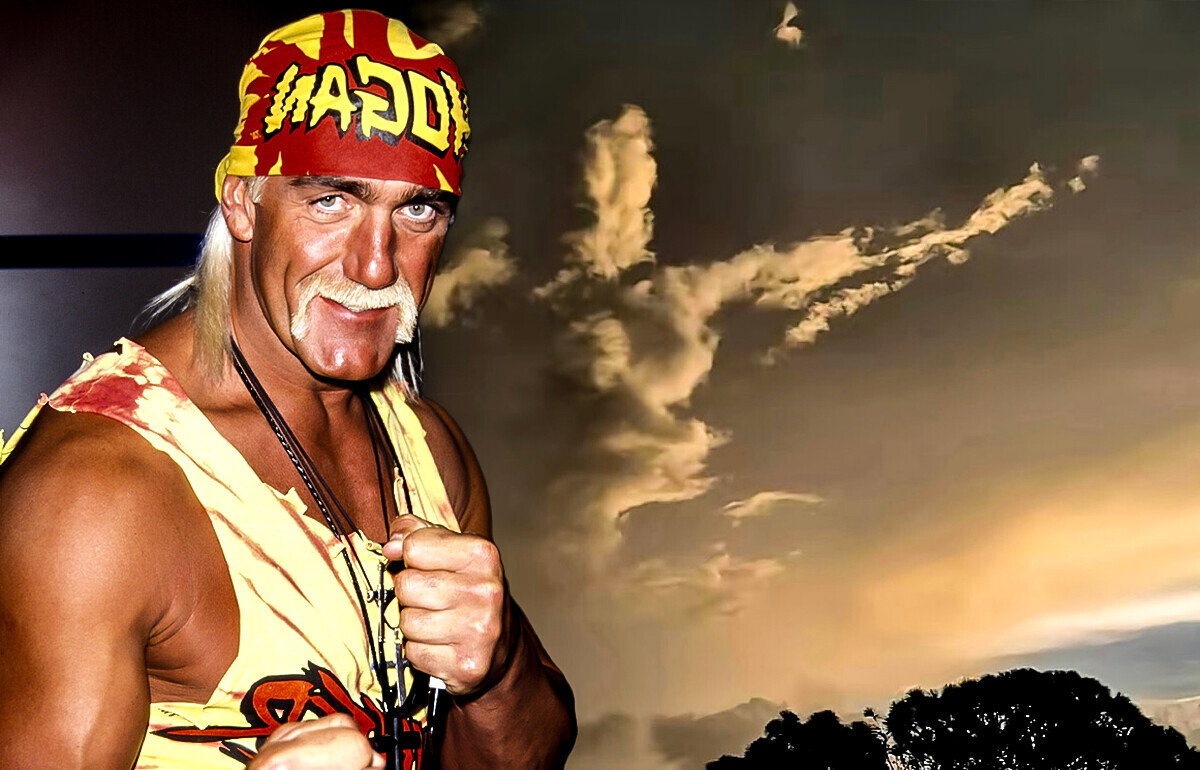 Hulk Hogan-Shaped Cloud Appears in Florida Sky, Sending One Last Message to Fans Hulk Hogan-Shaped Cloud Appears in Florida Sky, Sending One Last Message to Fans
