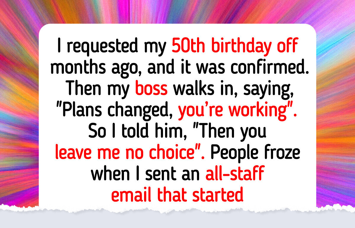 My Boss Refused to Give Me a Day Off—He Wasn’t Ready for My Payback My Boss Refused to Give Me a Day Off—He Wasn’t Ready for My Payback