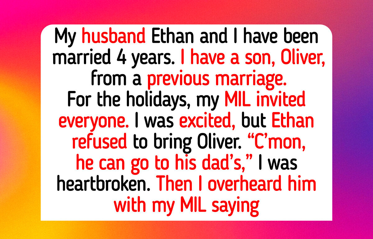 I Refused to Exclude My Son From Our Family Holiday Plans, Then My MIL Got Involved