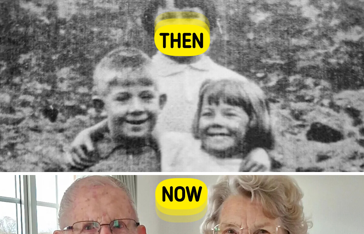 Childhood Sweethearts Reunited After 85 Years Through a School Photo