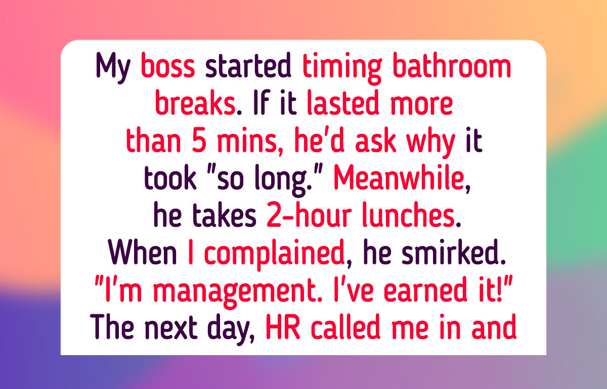 I Refuse to Let My Boss Control Every Minute While He Disappears for Hours
