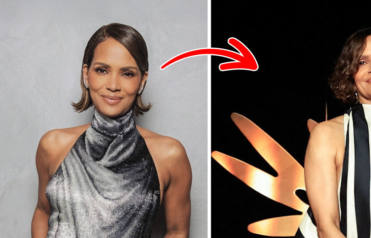 “Motel Awning,” Halle Berry’s Dress Rejected by Cannes Organizers—But One Detail Has Everyone Talking “Motel Awning,” Halle Berry’s Dress Rejected by Cannes Organizers—But One Detail Has Everyone Talking