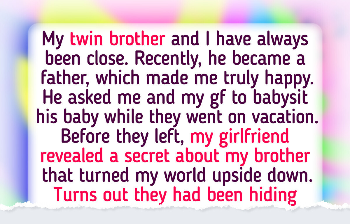 I Refuse to Watch My Twin’s Baby After Learning a Devastating Truth