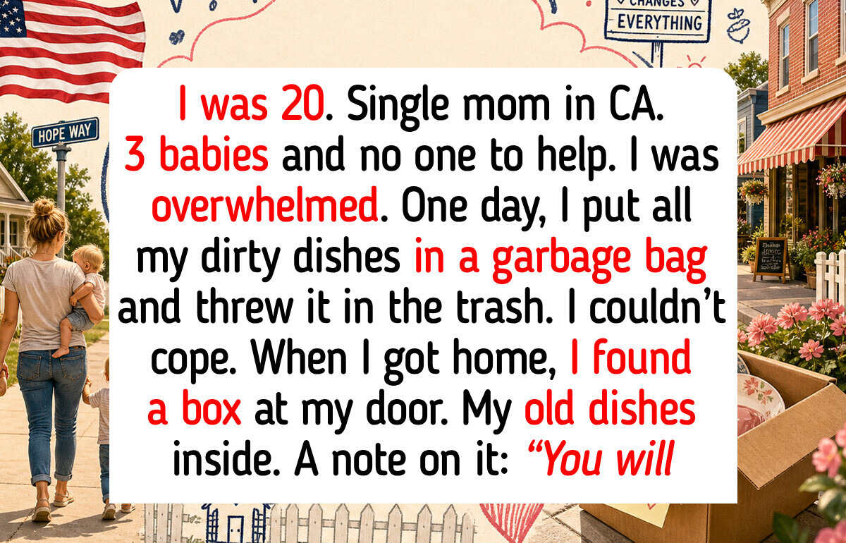 A California Neighbor’s Small Act of Kindness Proves That Four Words Can Change a Single Mom’s Whole Life