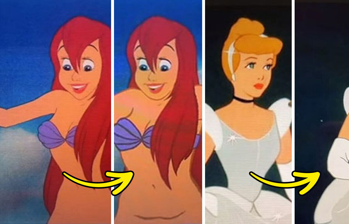 Illustrator Redesigns Disney Characters With Realistic Bodies