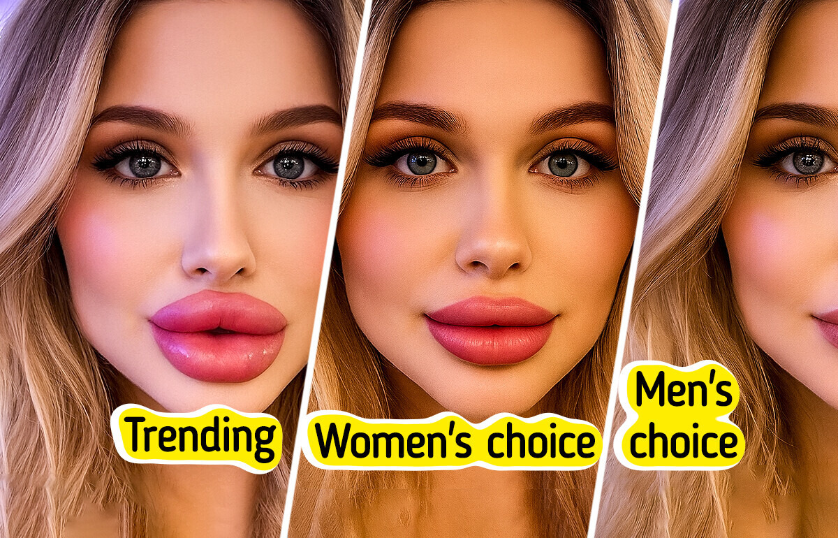 Men and Women Prefer Different Lip Sizes, According to Studies