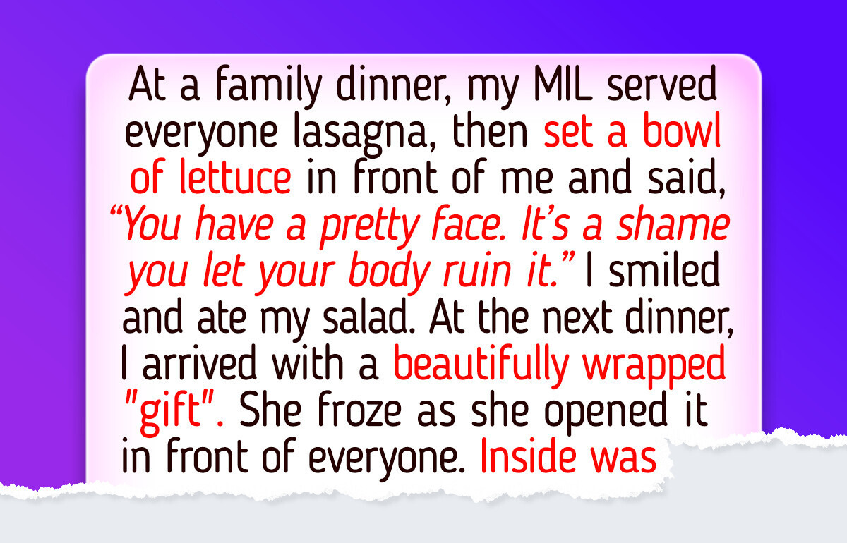 My MIL Humiliated Me in Public Over My Curves—So I Gave Her a Show She Won’t Forget My MIL Humiliated Me in Public Over My Curves—So I Gave Her a Show She Won’t Forget