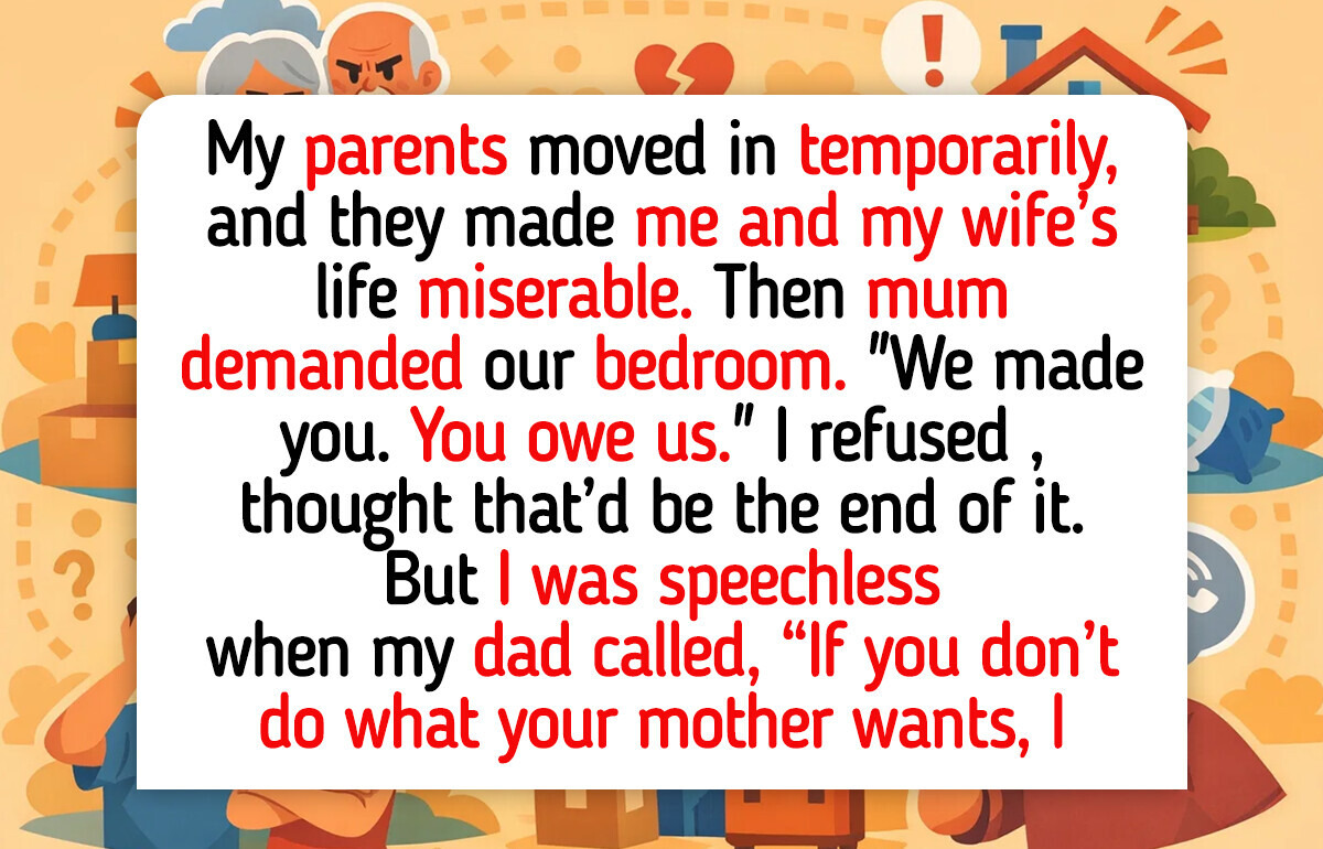 I Refuse to Give My Parents Our Master Bedroom—I Pay the Mortgage