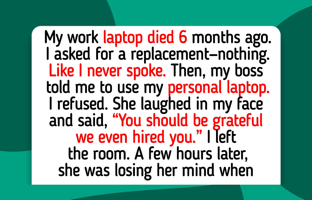 I Refuse to Use My Personal Laptop for Work Anymore—HR Got Involved