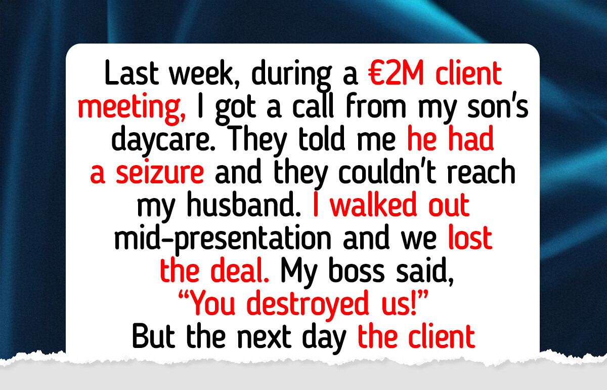 I Chose My Sick Son Over a Client Meeting—Now I’m Under Review I Chose My Sick Son Over a Client Meeting—Now I’m Under Review