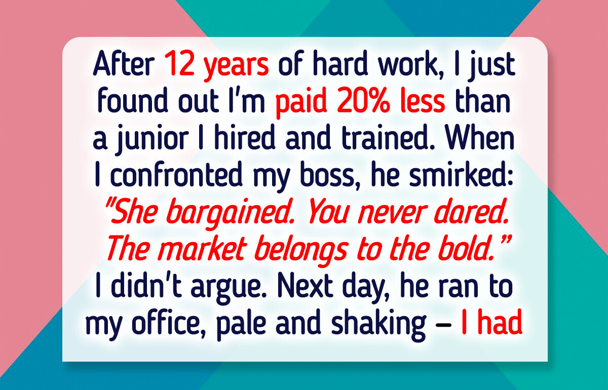 I Refused to Take a Lower Salary Than a New Hire—I’m Not a Charity Case I Refused to Take a Lower Salary Than a New Hire—I’m Not a Charity Case