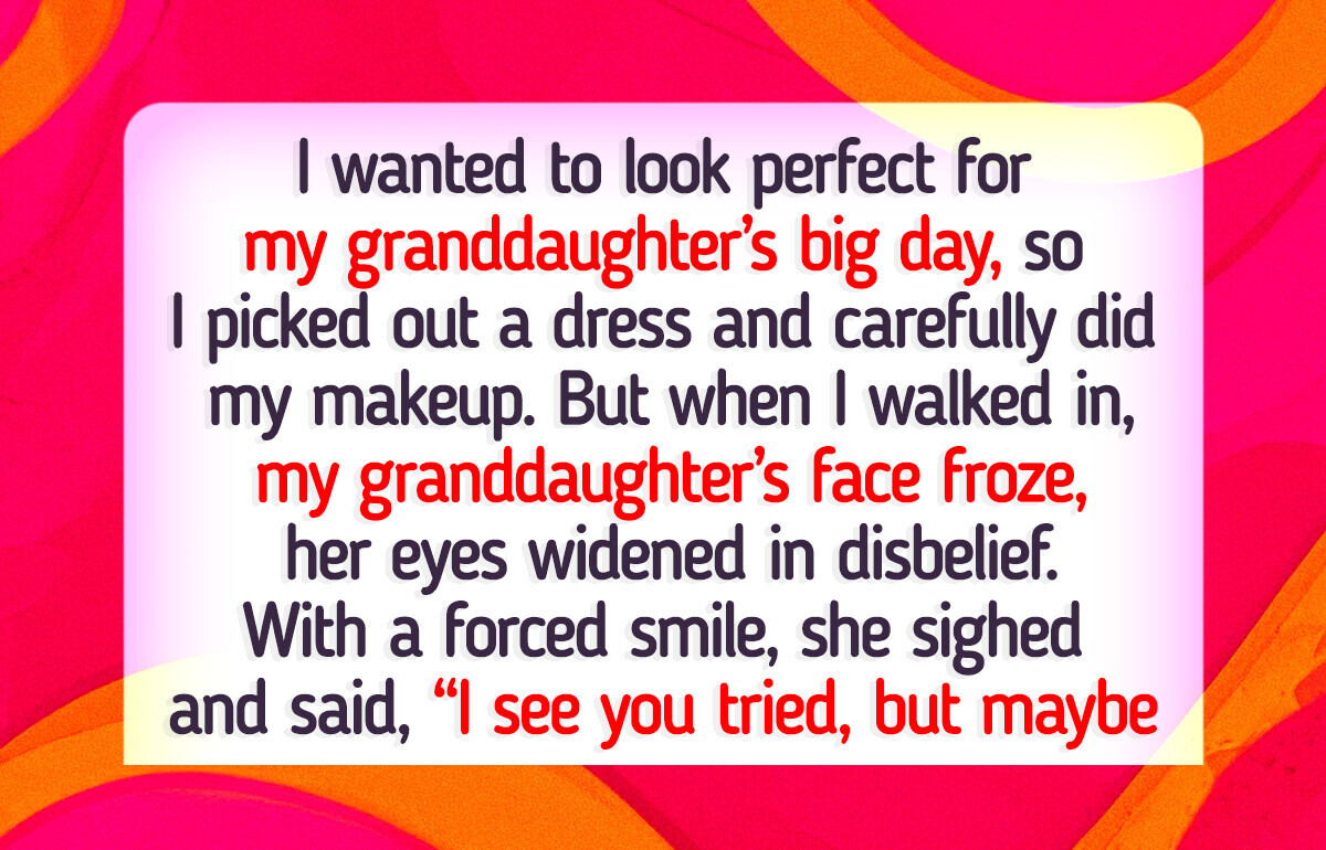 My Granddaughter Made Me Feel So Ashamed, I Had to Leave Her Wedding