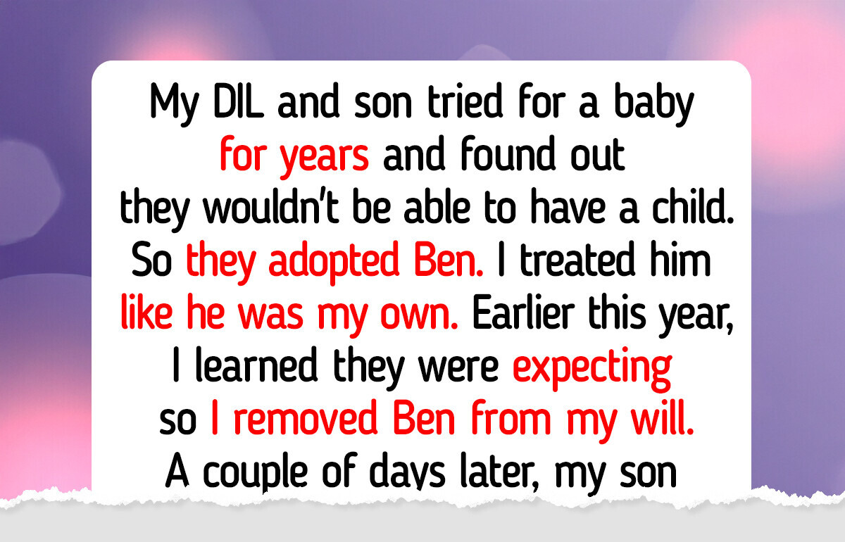 I Refused to Leave My Legacy to My Adopted Grandkid—He’s Not My Real Family I Refused to Leave My Legacy to My Adopted Grandkid—He’s Not My Real Family